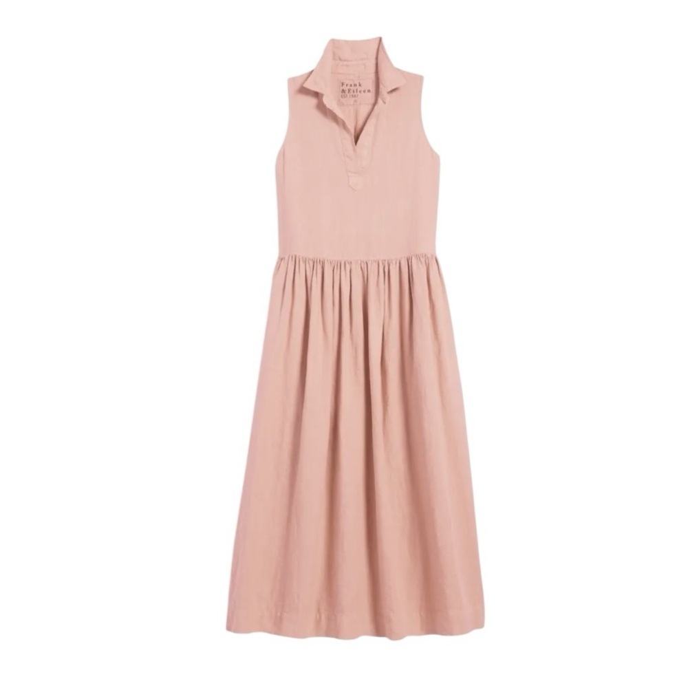 Frank & Eileen - NWOT Daphne Sleeveless Popover Blush Dress Sz XS